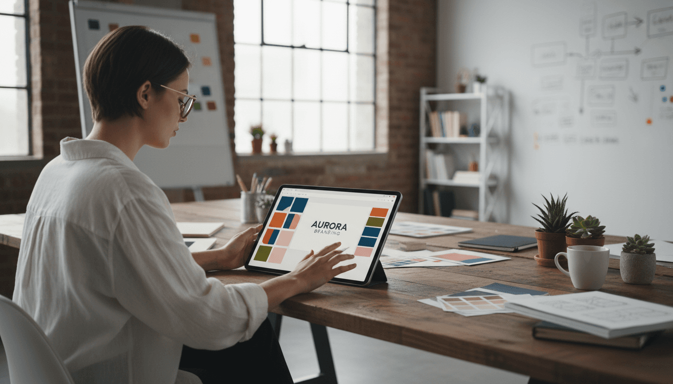 Branding and visual identity development