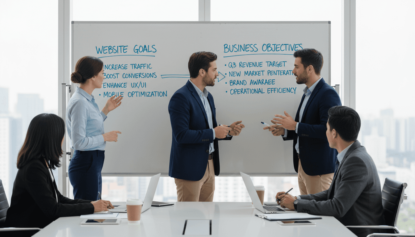 Strategic website planning and consulting