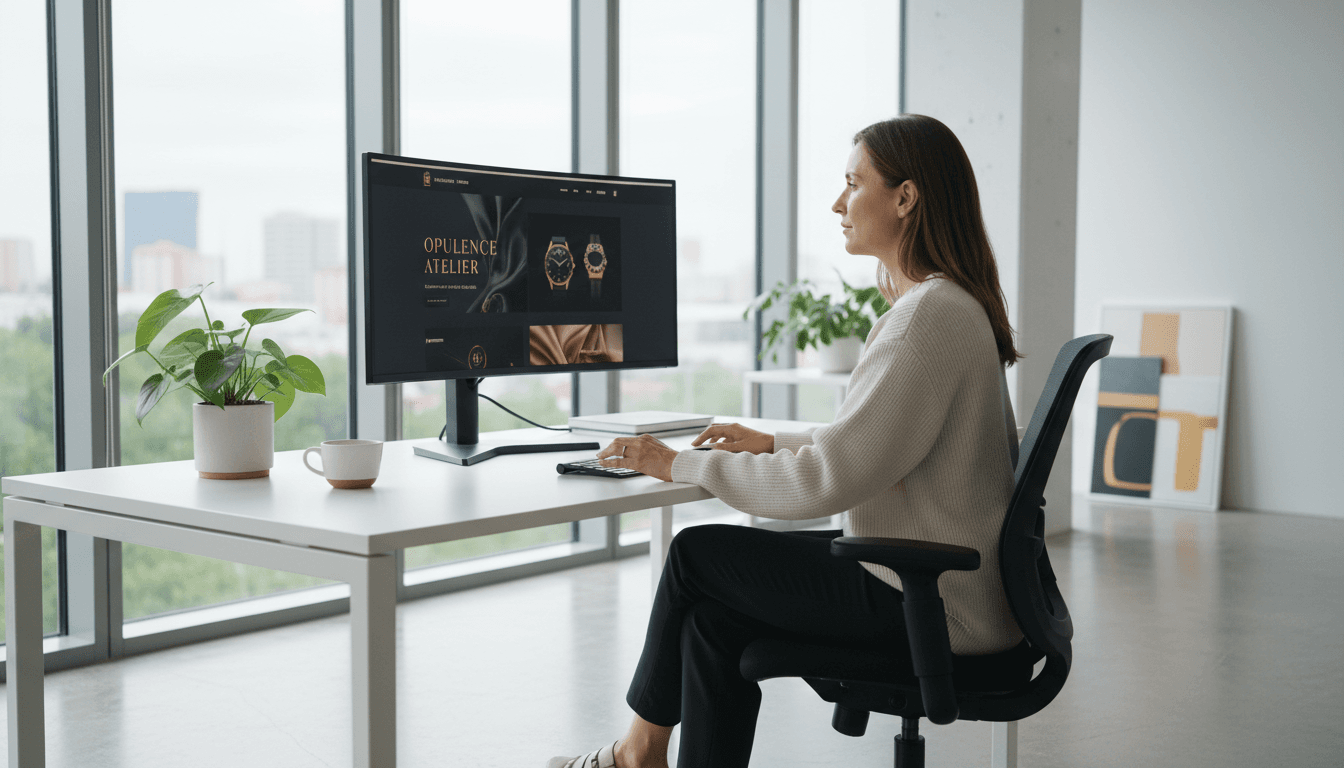 Custom website design process